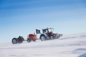 条件依然艰难的远征Antarctica2随着接近在到达南极的目标。
